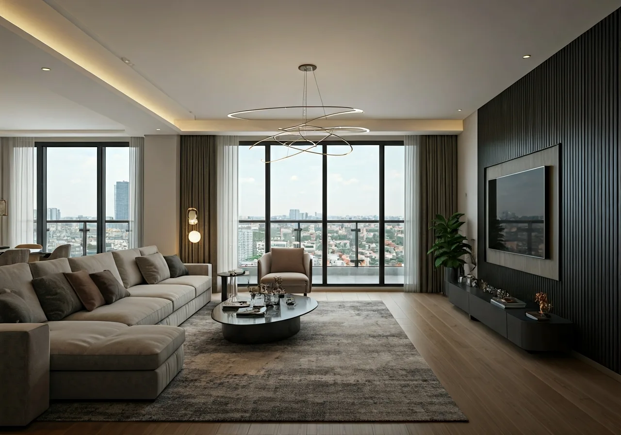 Chung cu Phuong Canh Residence - noi that can ho