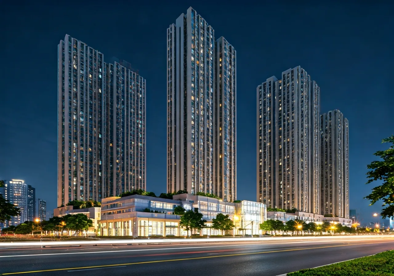 Chung cu Phuong Dong Green Home - canh dem