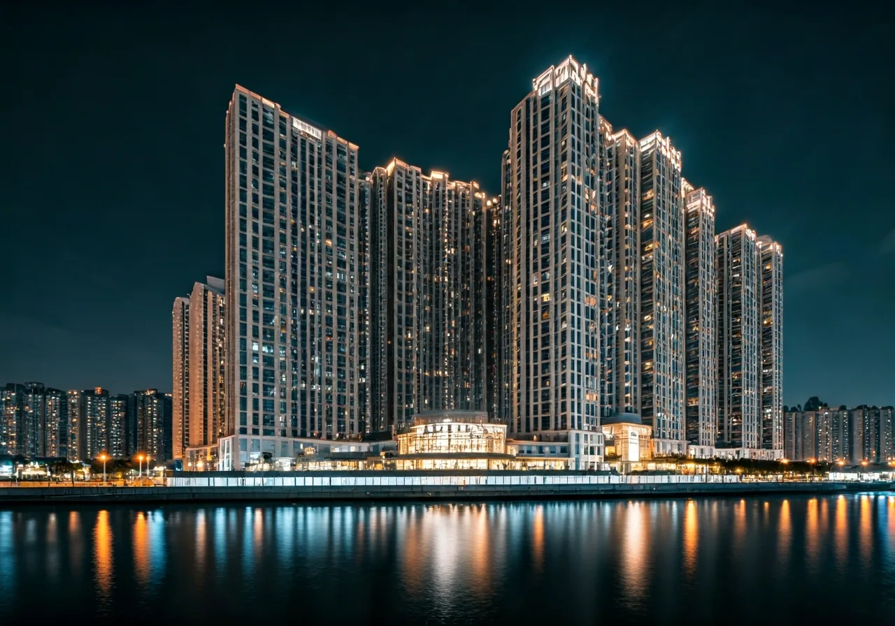 Chung cu QMS Tower - canh dem