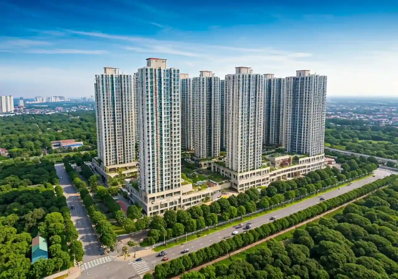 Chung cu Rainbow Linh Dam - tong quan du an
