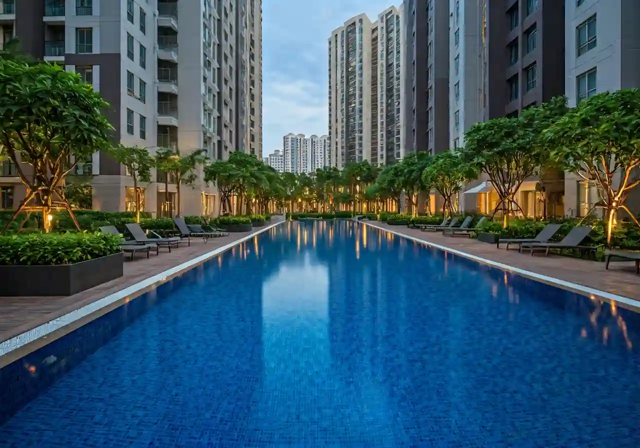 Chung cu Rice City Linh Dam - tien ich du an