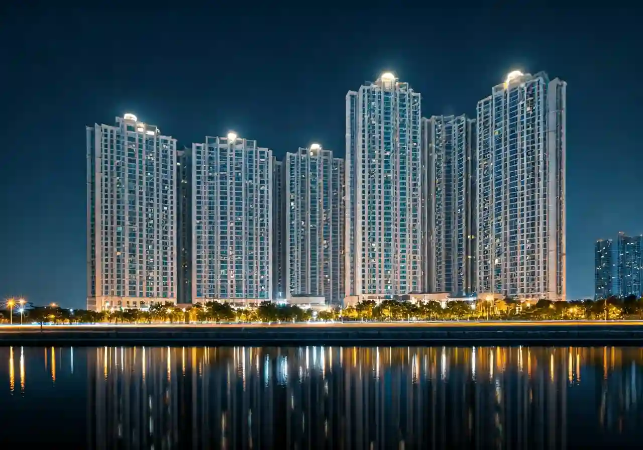 Chung cu Rice City Thuong Thanh - canh dem