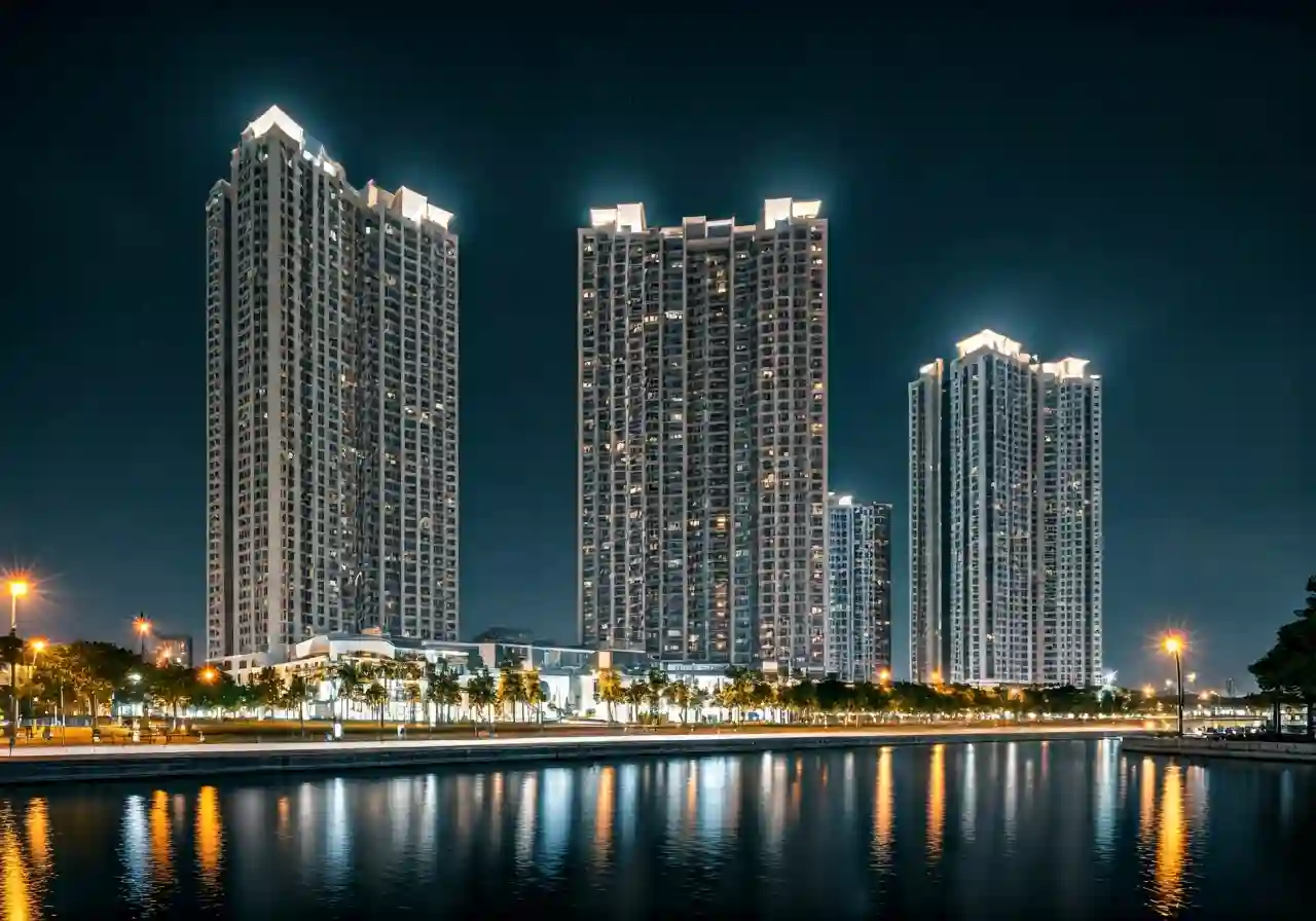 Chung cu Rivera Park Ha Noi - canh dem