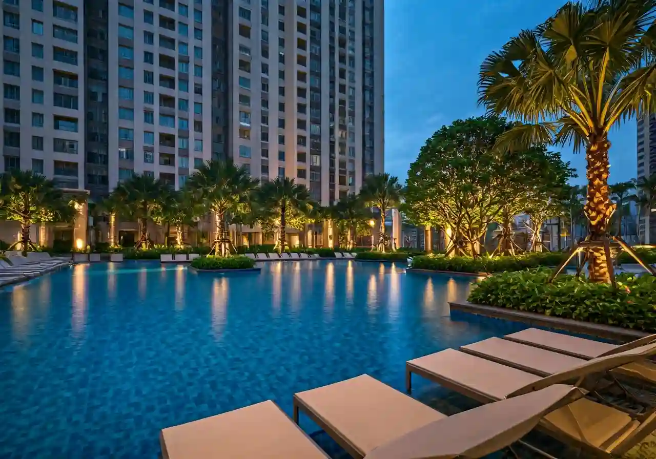 Chung cu Riverside Tower - tien ich du an