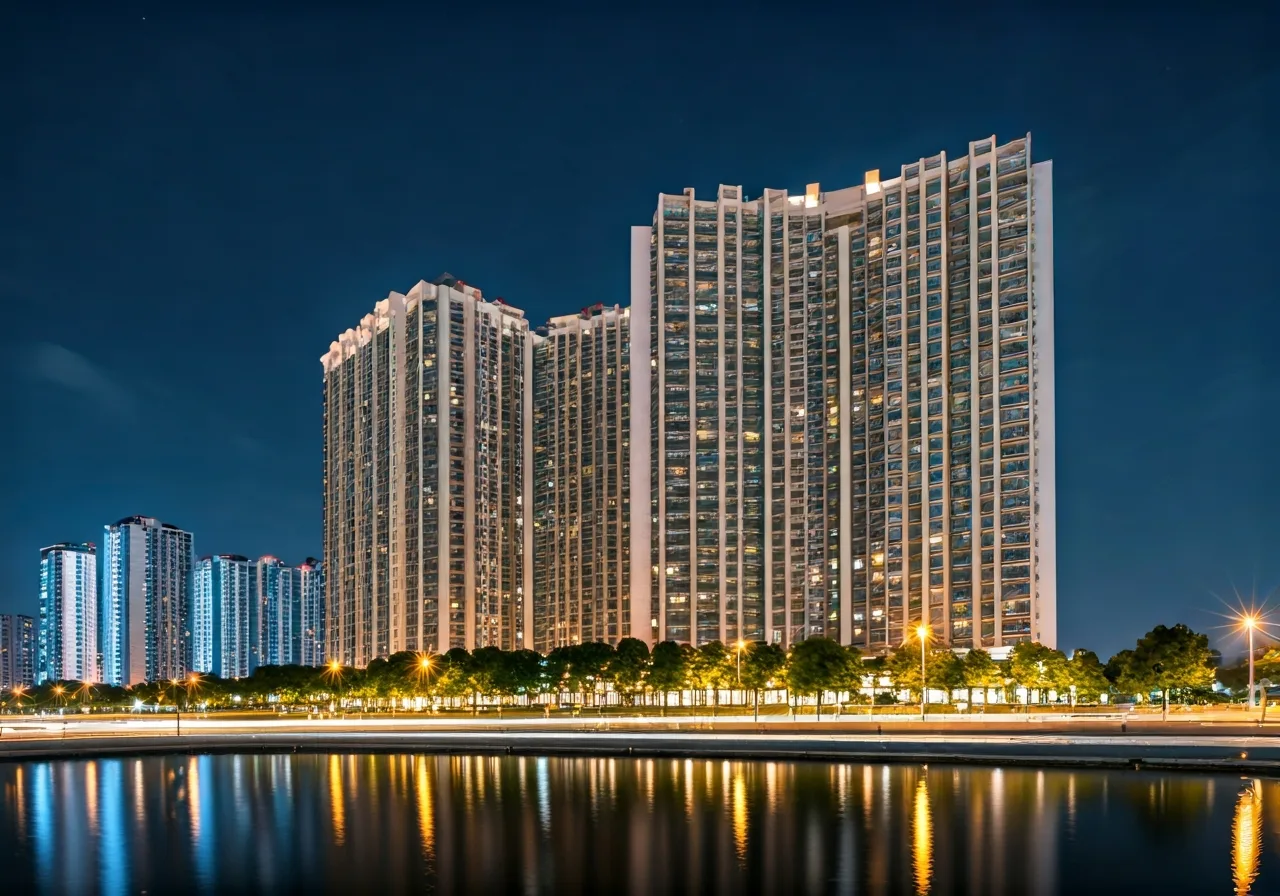 Chung cu Royal Park Thanh Xuan - canh dem
