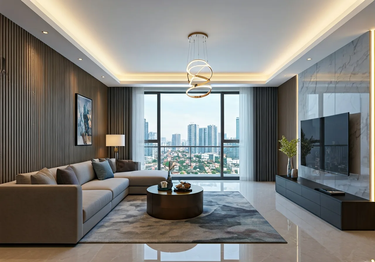 Chung cu Sky Line Quan Cau Giay Ha Noi - noi that can ho
