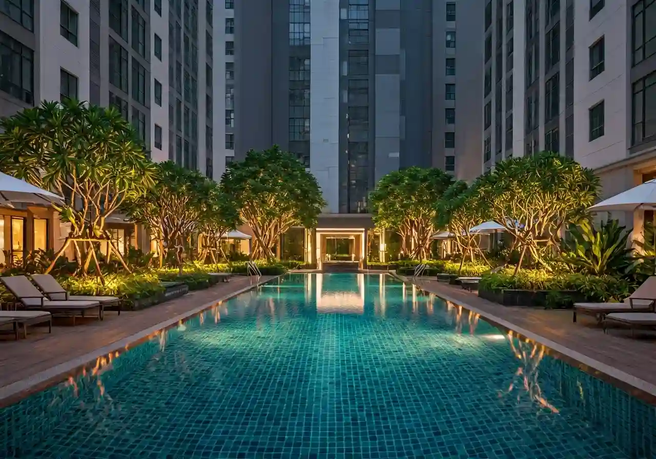 Chung cu Sky Line Quan Cau Giay Ha Noi - tien ich du an