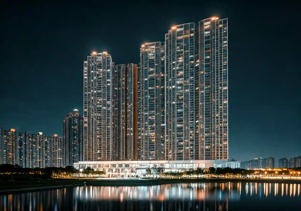 Chung cu Sky Park Residence - canh dem