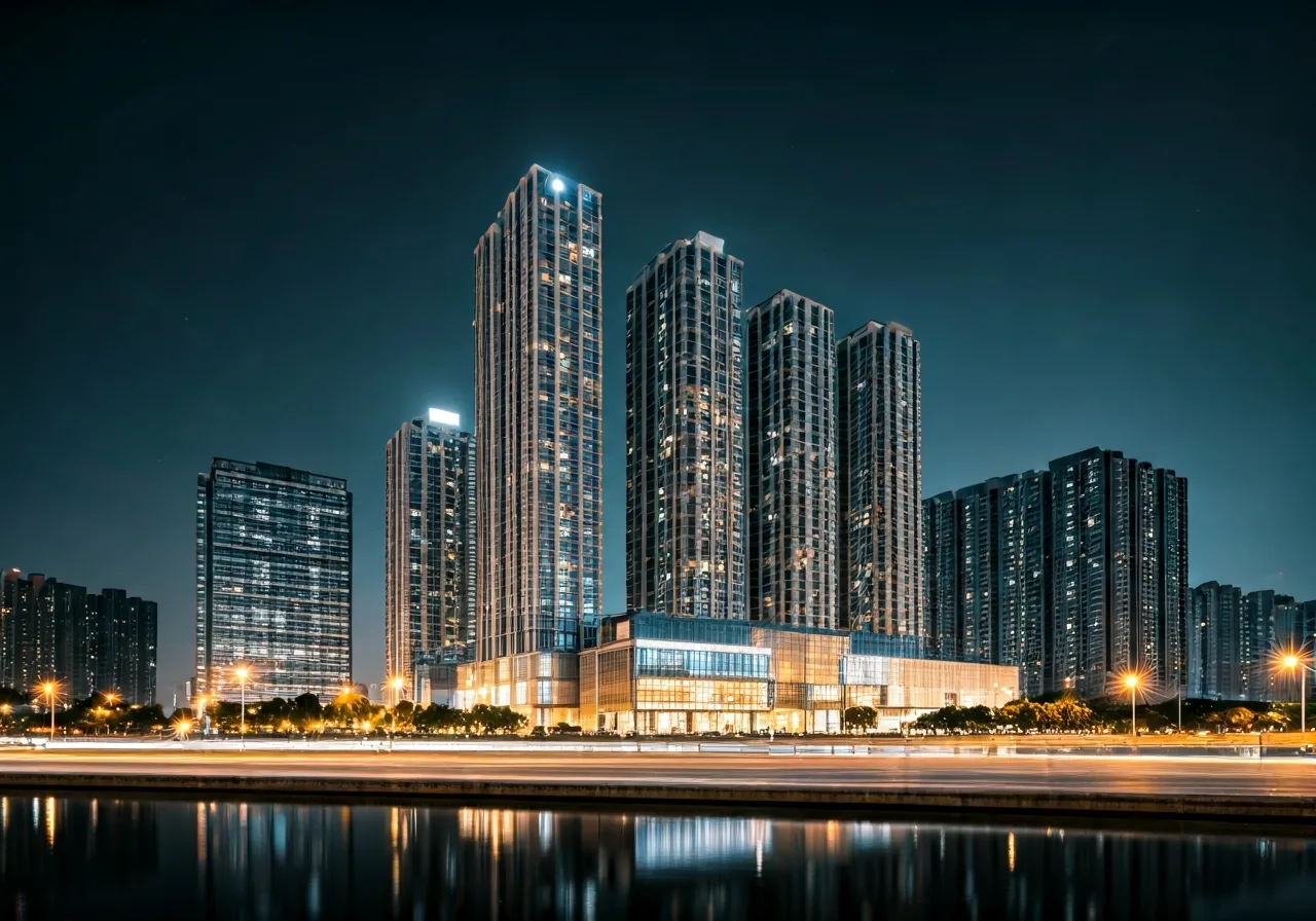 Chung cu Star City Center - canh dem