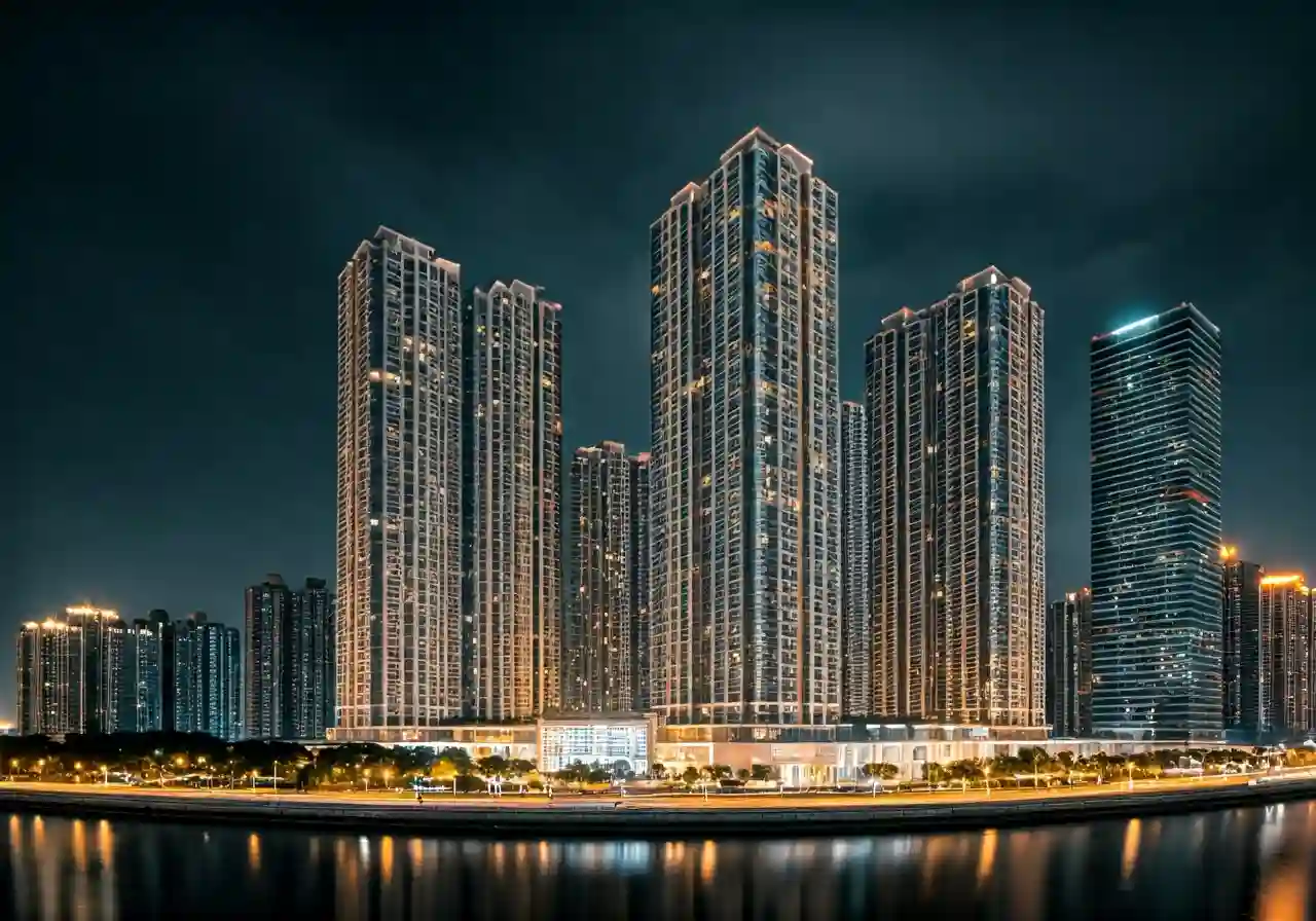 Chung cu Star Tower - canh dem