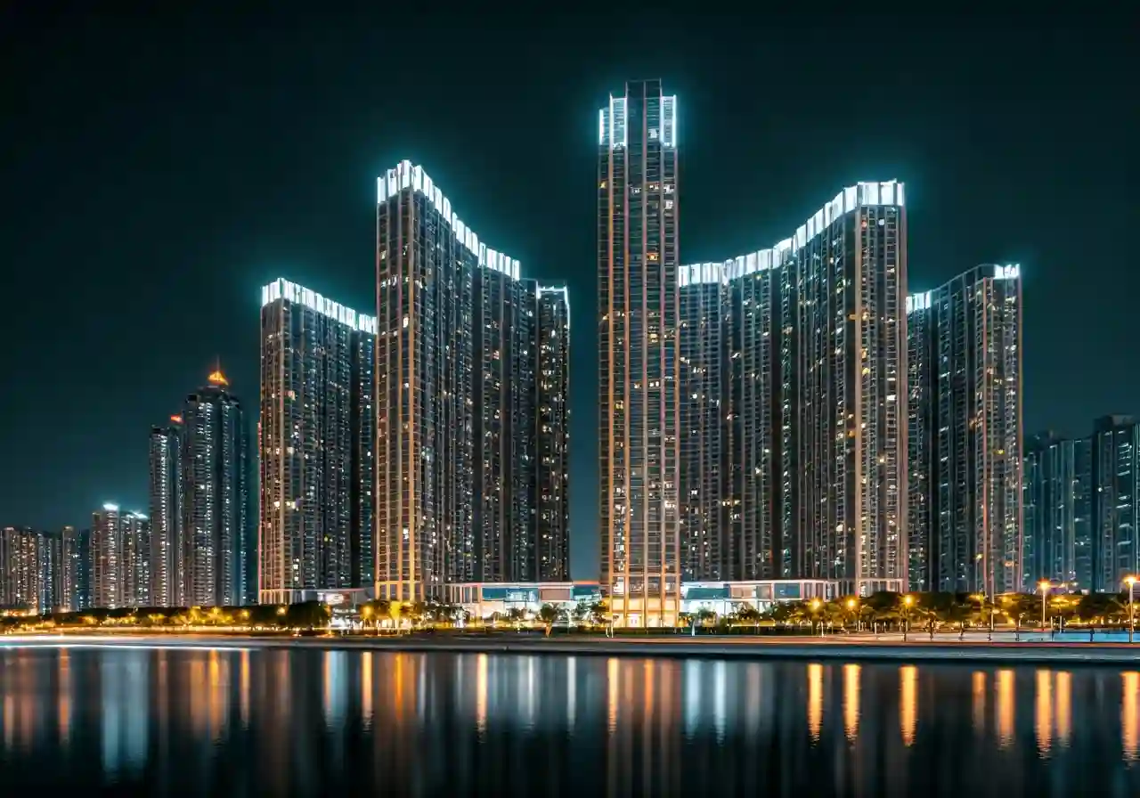 Chung cu Startup Tower - canh dem