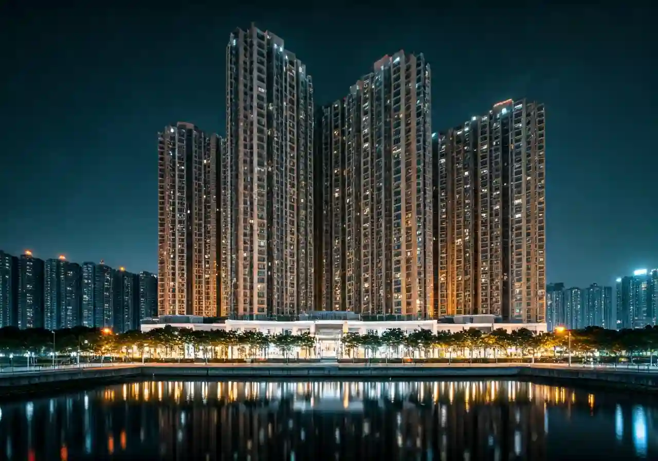 Chung cu Sunshine Boulevard - canh dem