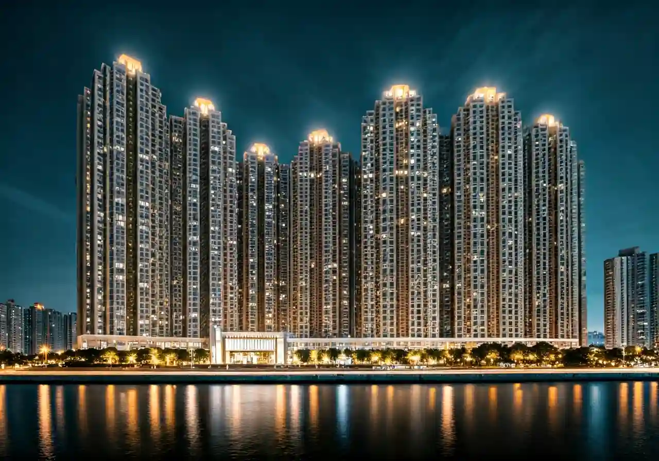 Chung cu Sunshine City - canh dem