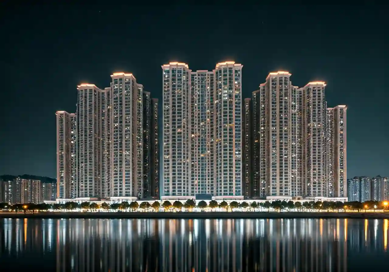 Chung cu Sunshine Palace - canh dem