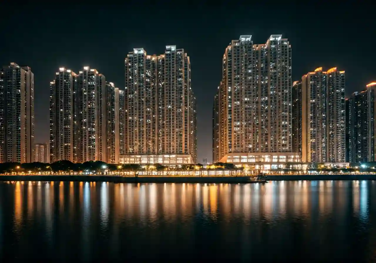 Chung cu Sunshine Riverside - canh dem