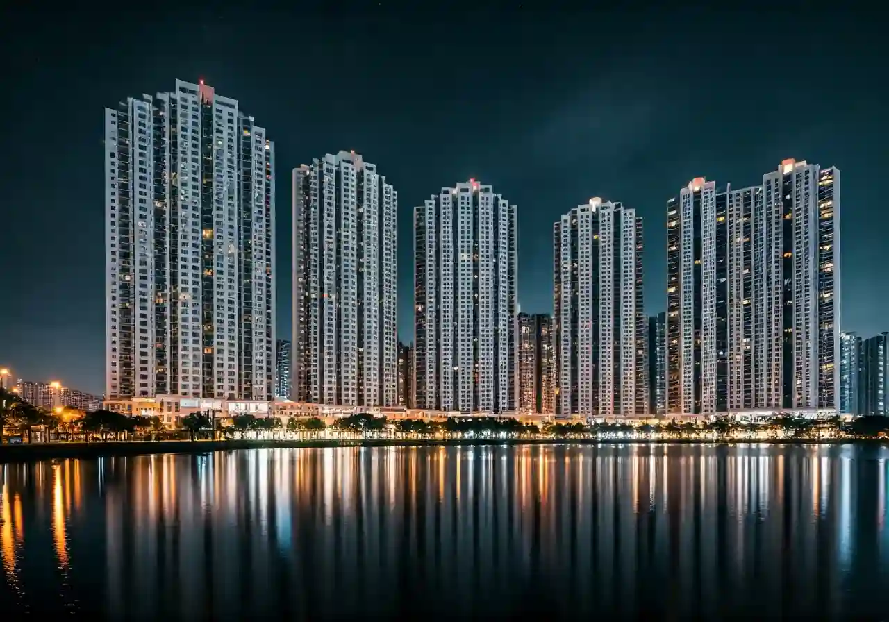 Chung cu Taseco Lakeview - canh dem