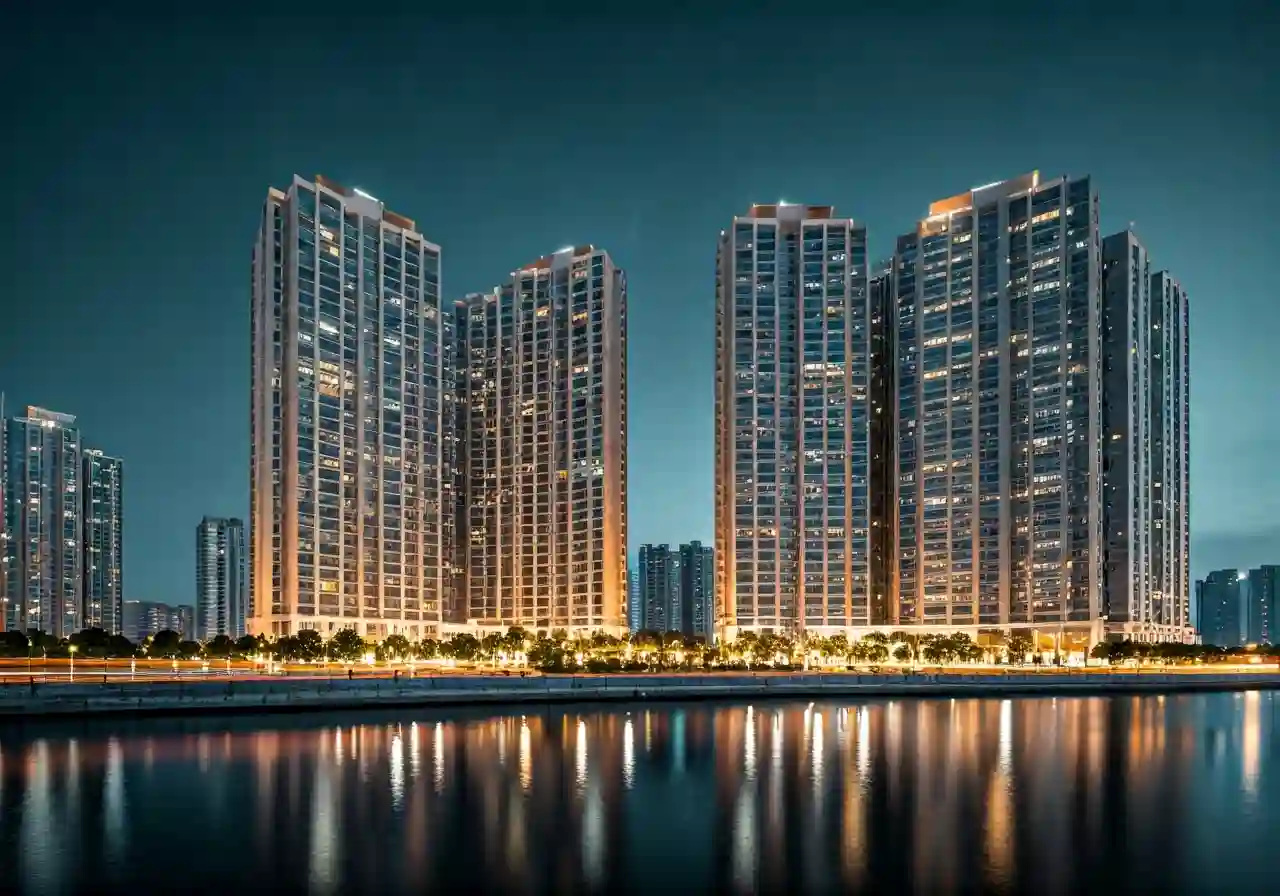 Chung cu Tay Ho Residence - canh dem