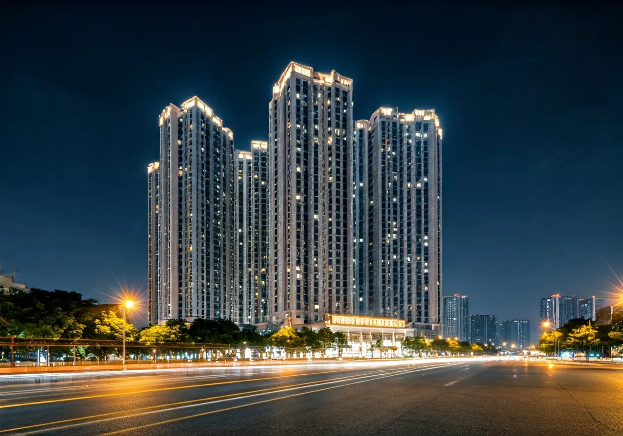 Chung cu Thang Long Number One - canh dem