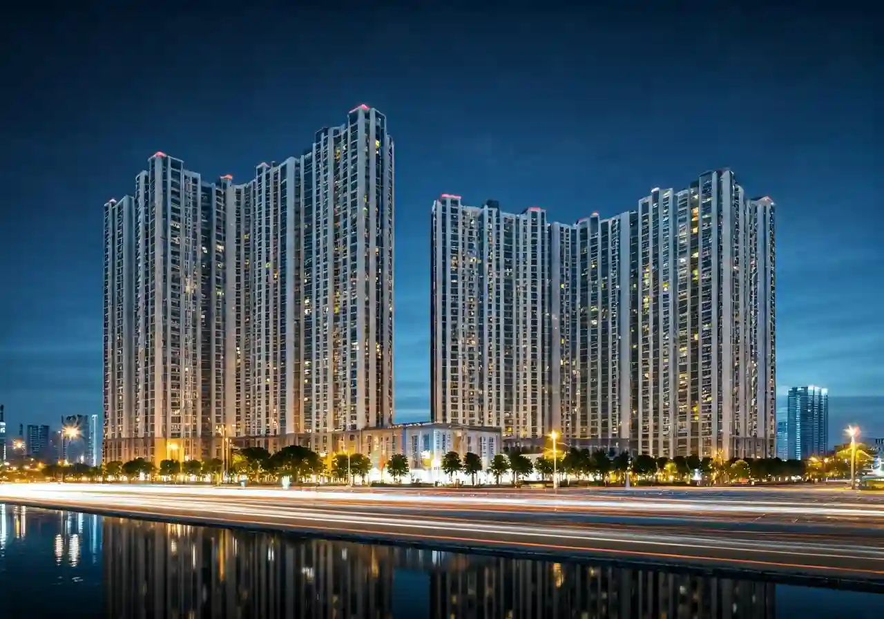 Chung cu Thanh Xuan Complex - canh dem