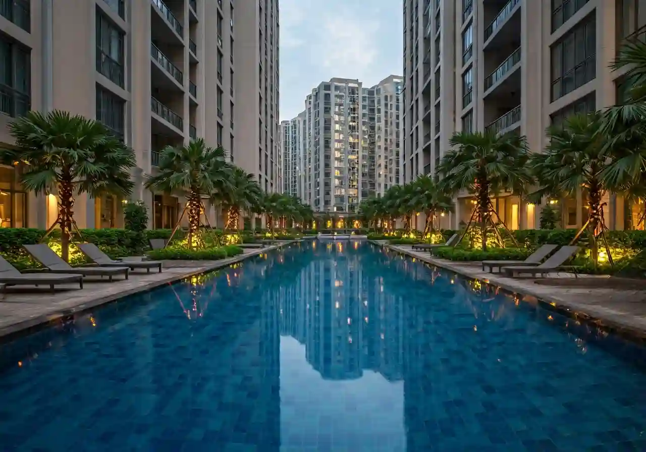 Chung cu The Crown Quan Ha Dong Ha Noi - tien ich du an