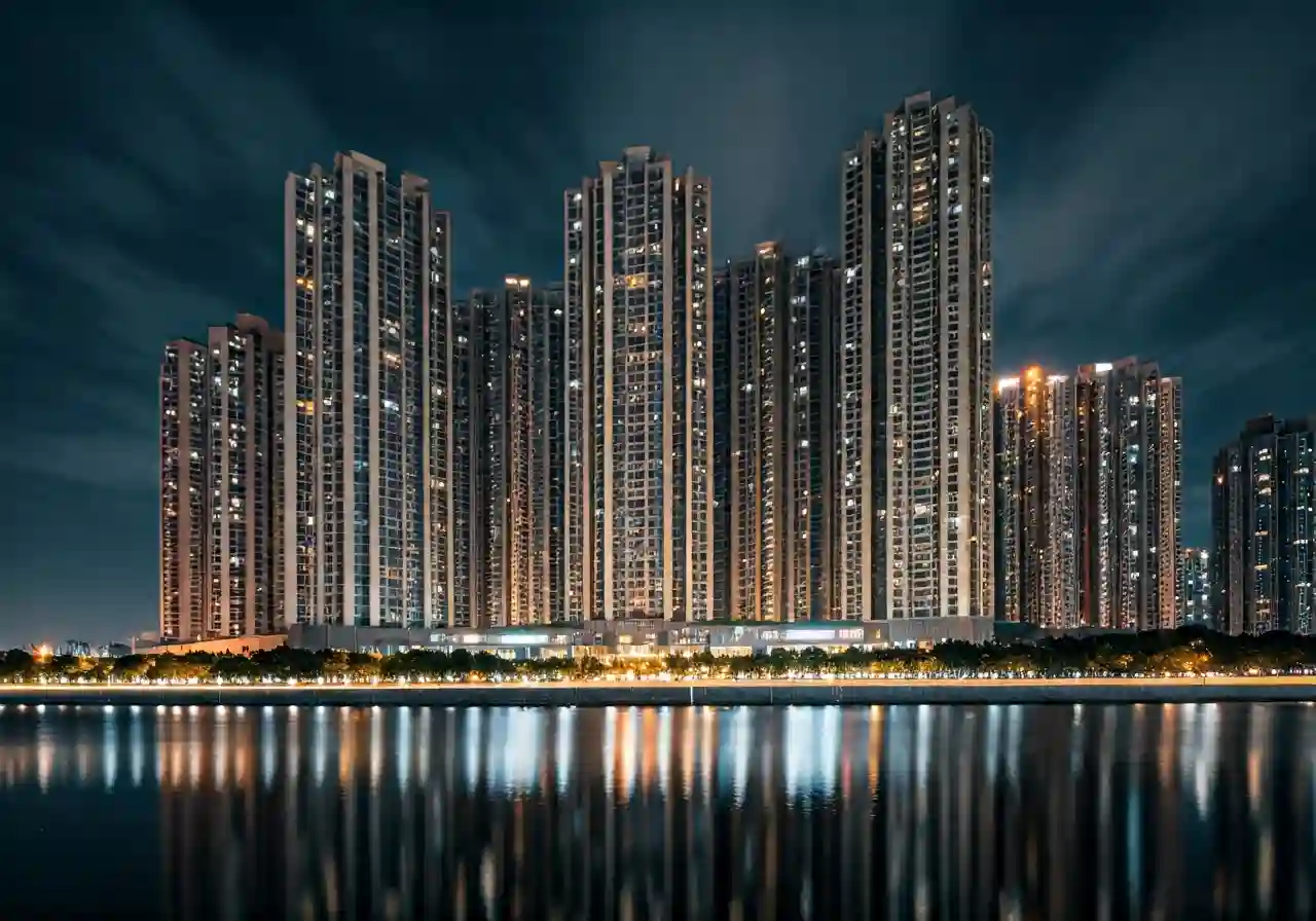 Chung cu The Garden Hill - canh dem