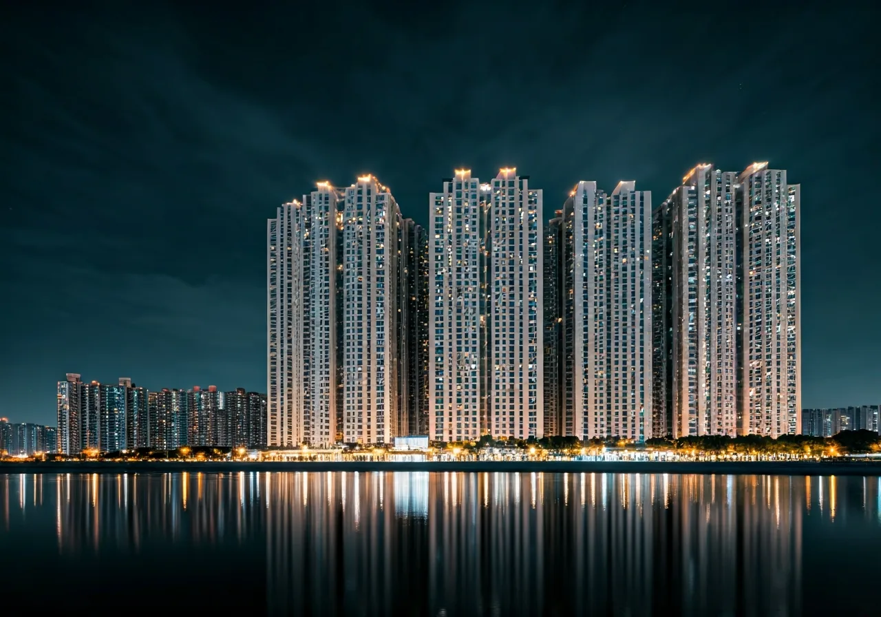 Chung cu The Zei Complex - canh dem