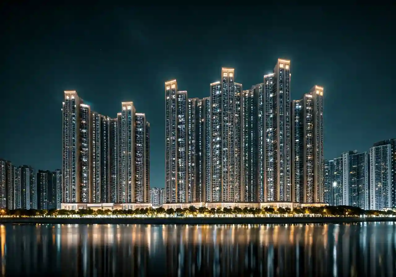 Chung cu THT Light City - canh dem