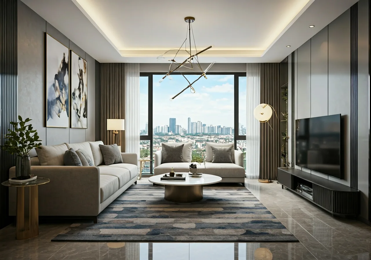 Chung cu Thuong Dinh Residence - noi that can ho