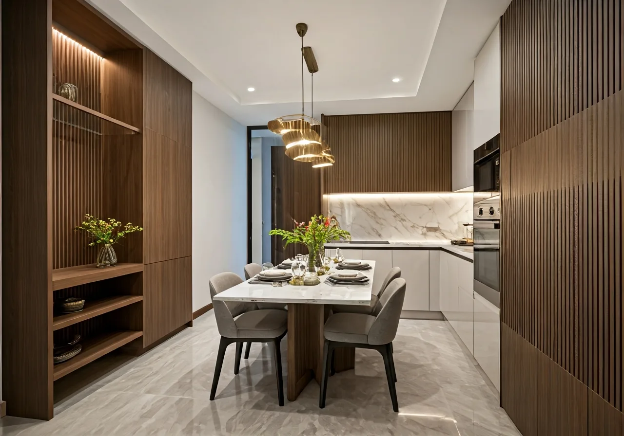 Chung cu Thuong Dinh Residence - thiet ke bep