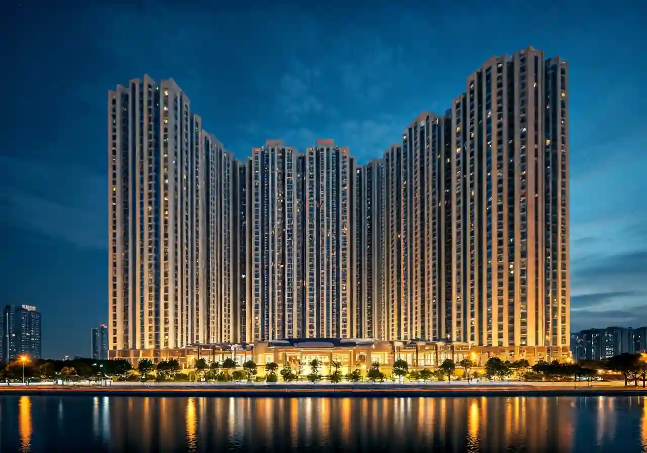 Chung cu Thuong Dinh Residence - canh dem