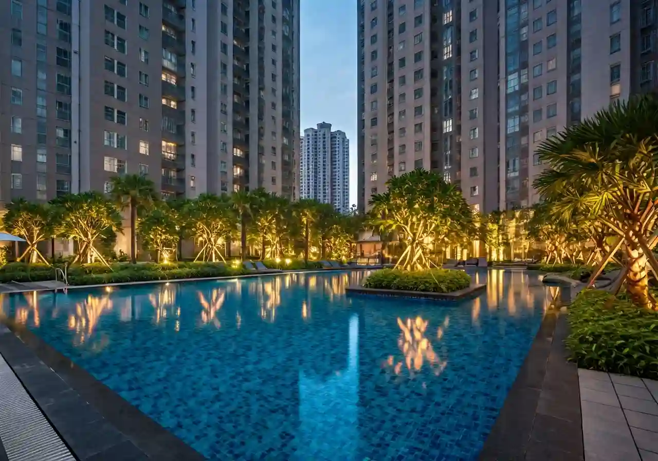 Chung cu Time Tower Building - tien ich du an