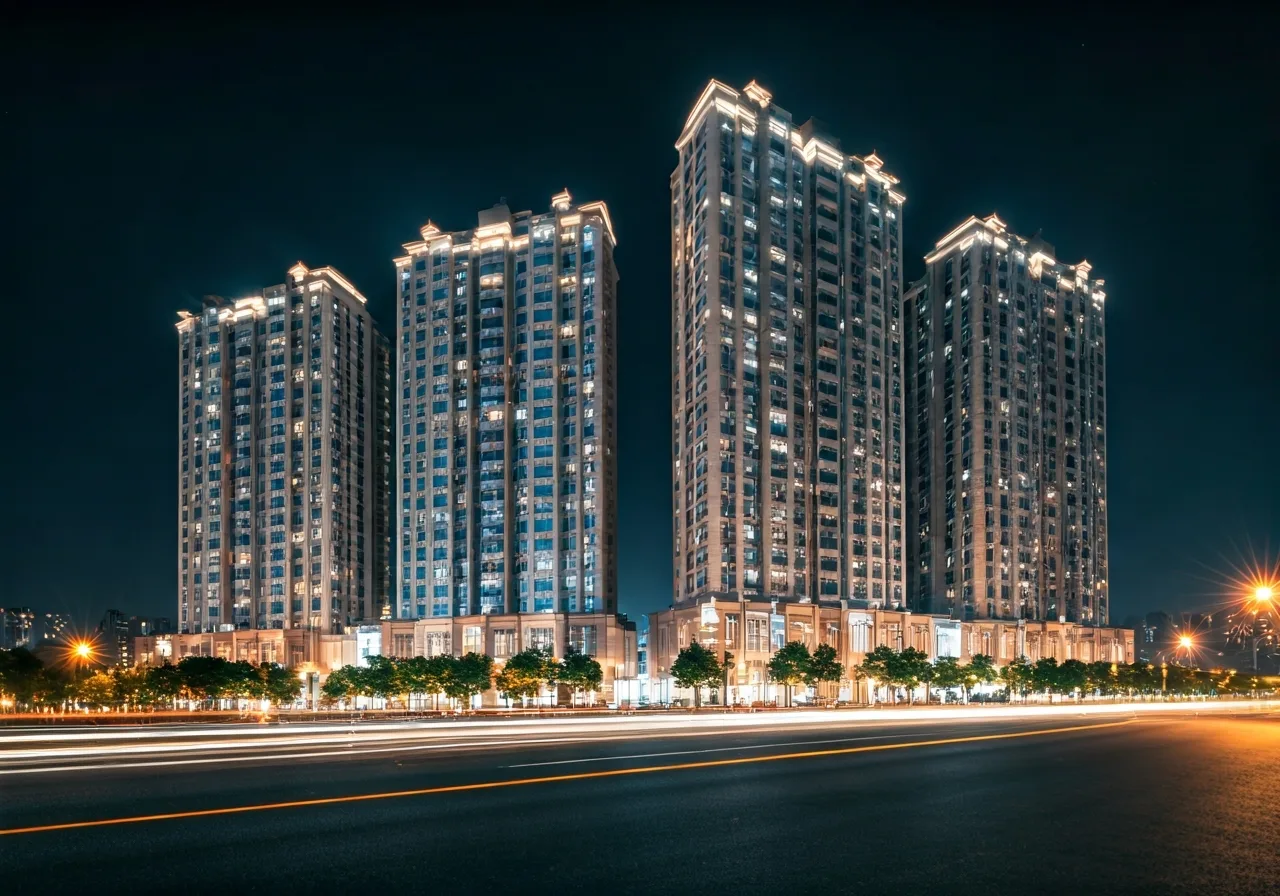 Chung cu Trung Yen Plaza - canh dem