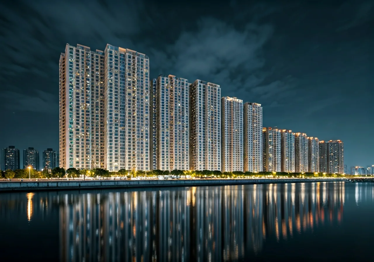 Chung cu Udic Complex - canh dem