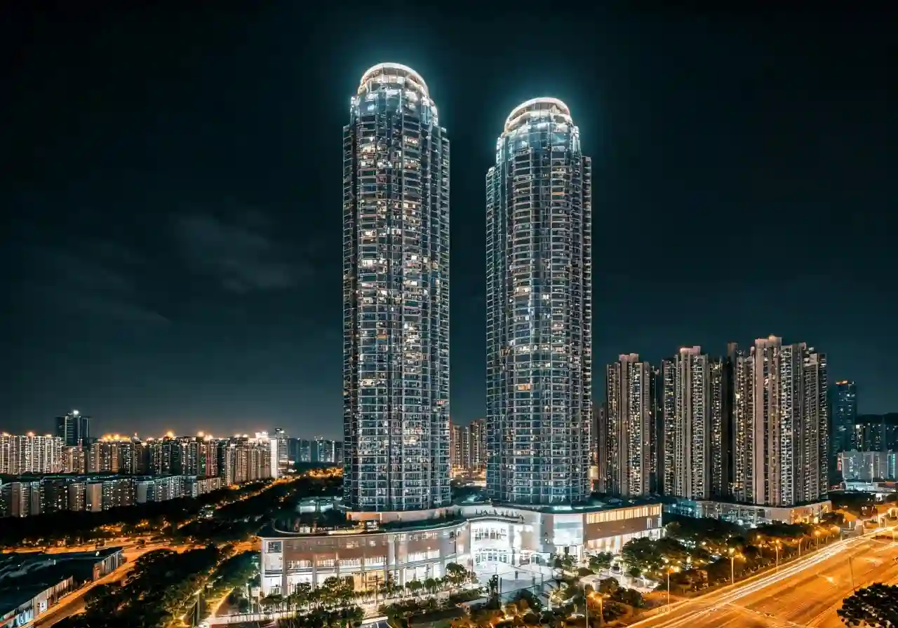 Chung cu Unimax Twin Tower - canh dem