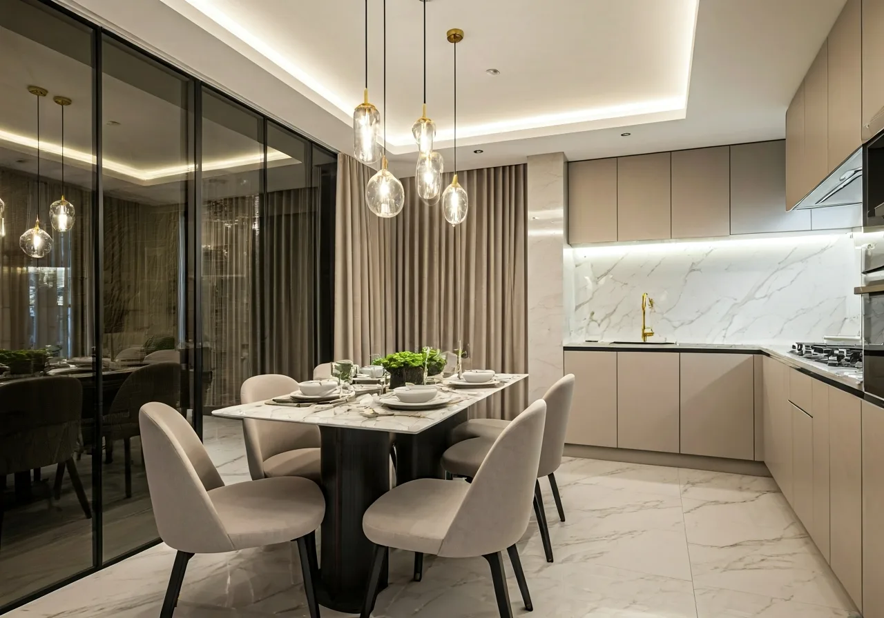 Chung cu VC7 Housing Complex - thiet ke bep