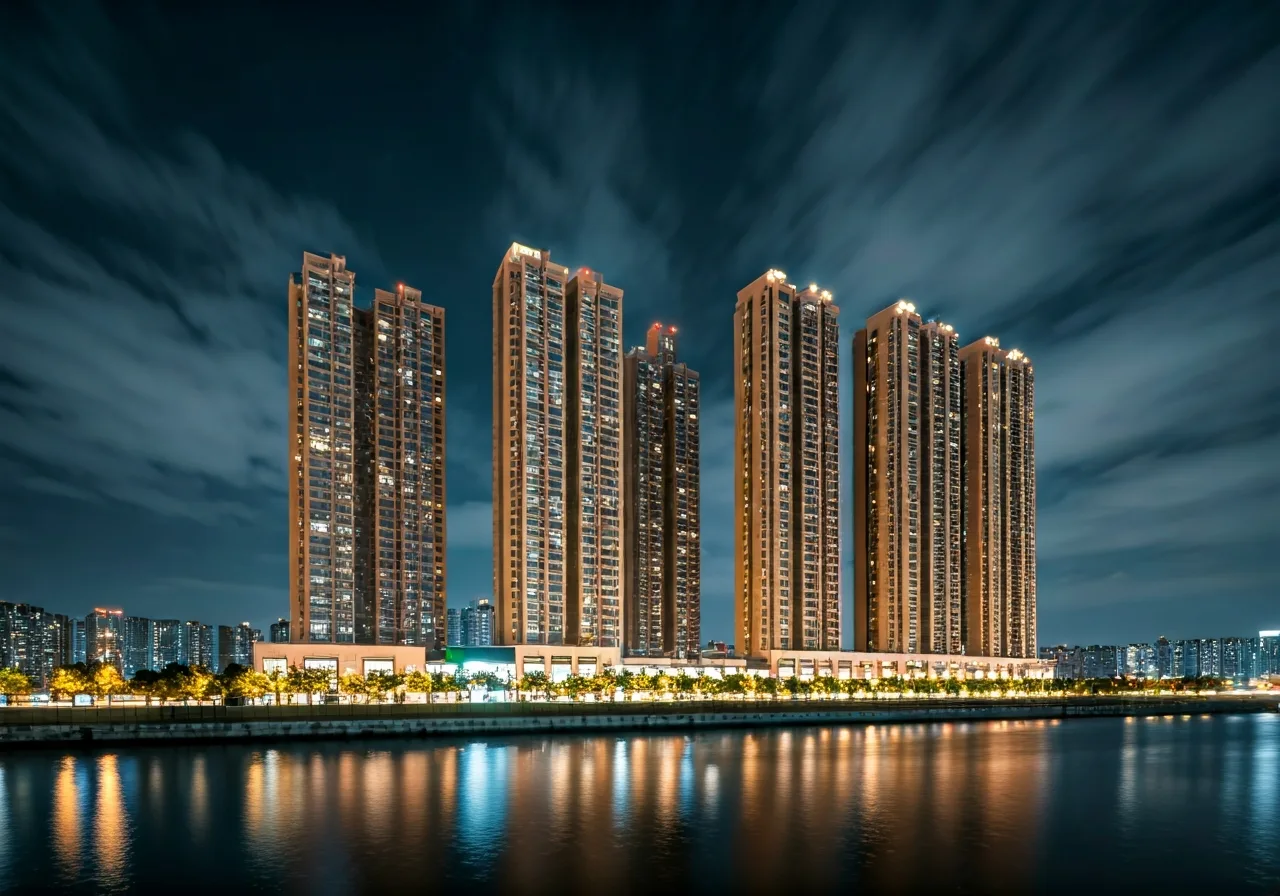 Chung cu VC7 Housing Complex - canh dem