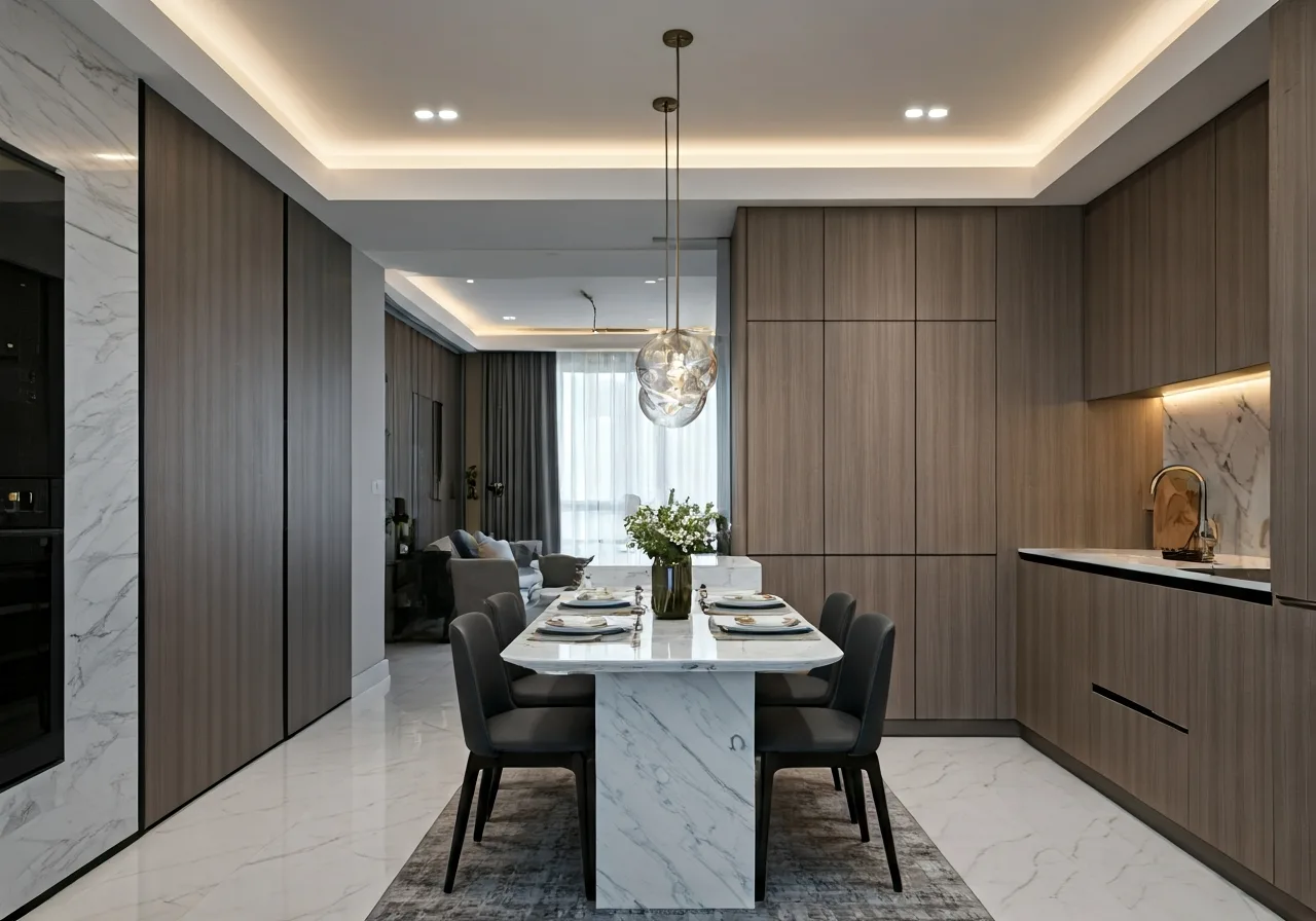 Chung cu Vibex Complex - thiet ke bep