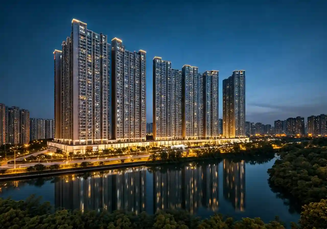 Chung cu Vibex Complex - canh dem