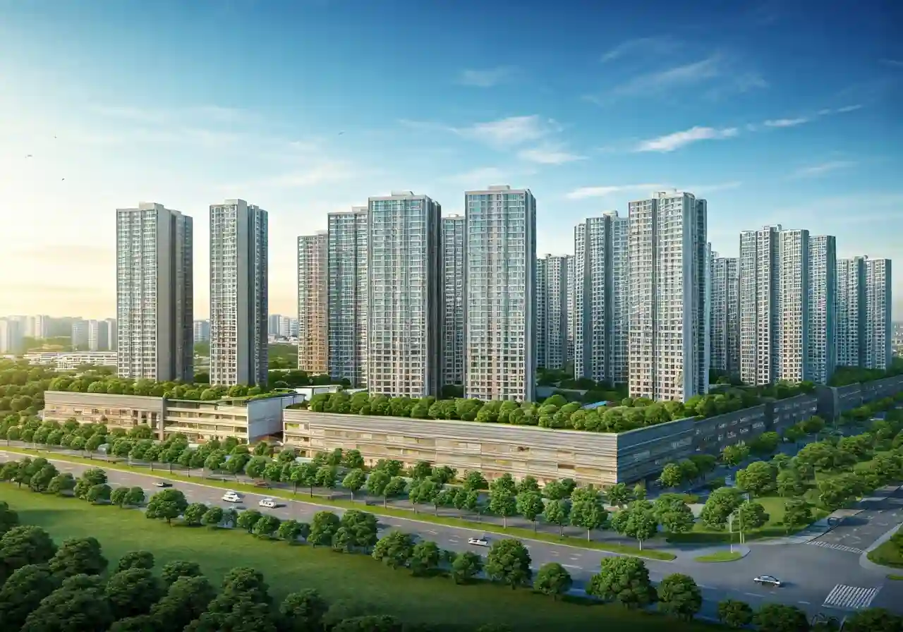 Chung cu Viet Hung Green Park - tong quan du an
