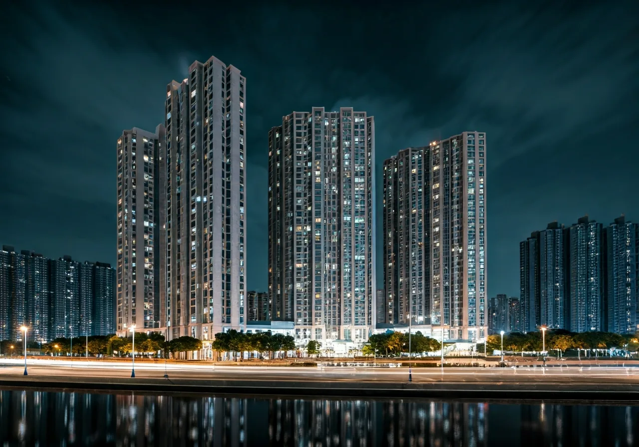 Chung cu Vimeco Tower - canh dem