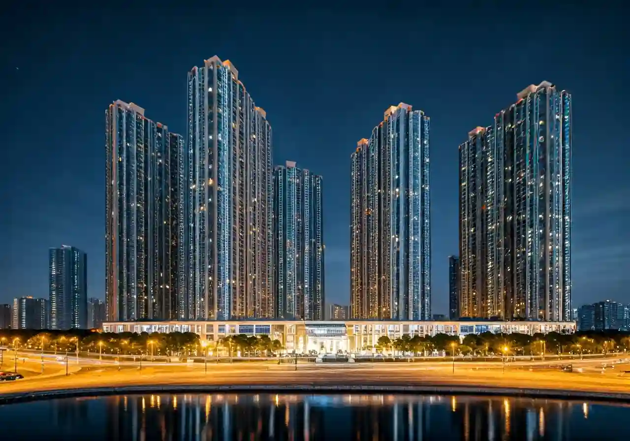 Chung cu Vinawaco Residence - canh dem