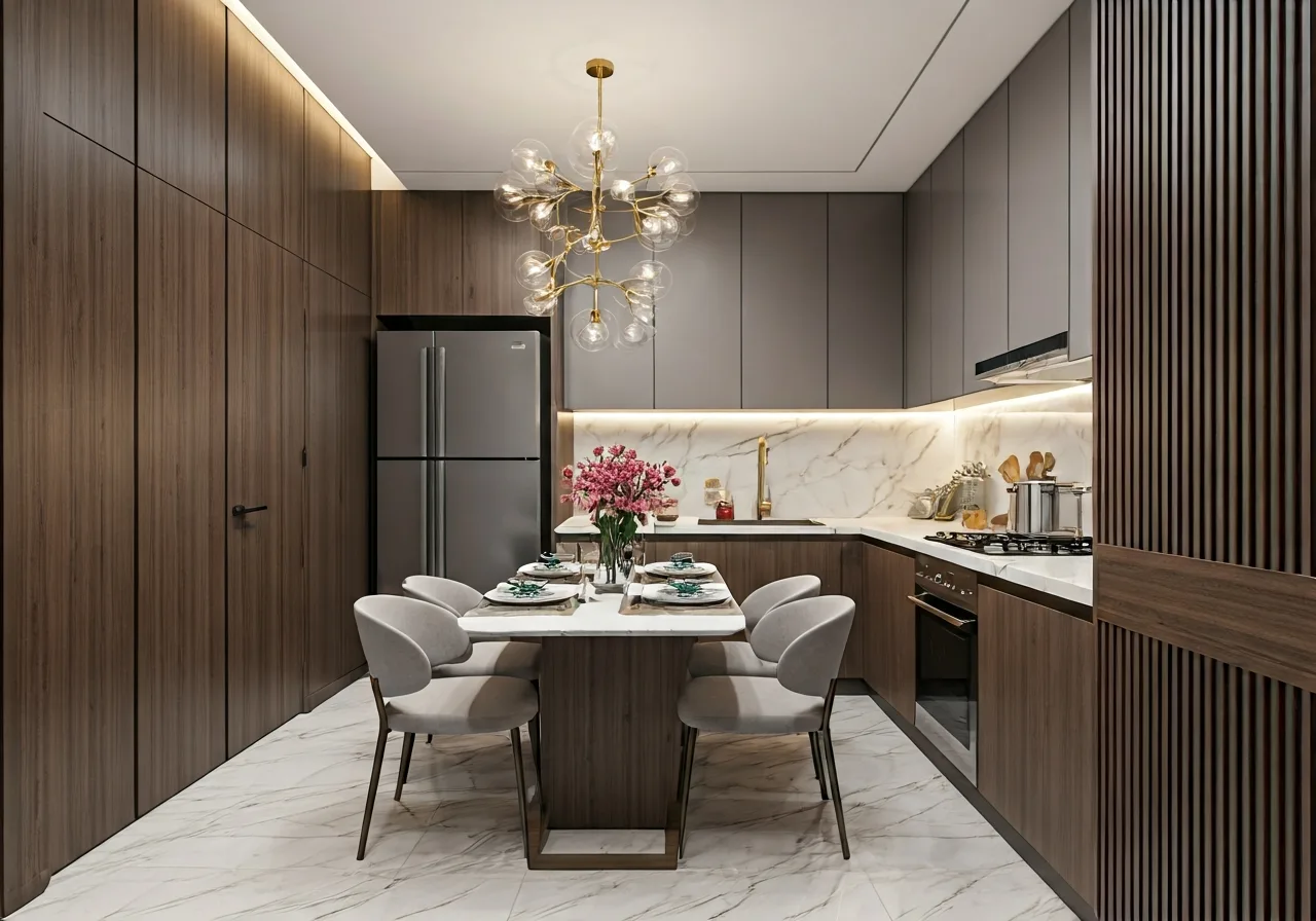 Chung cu X1 Phu Thuong - thiet ke bep