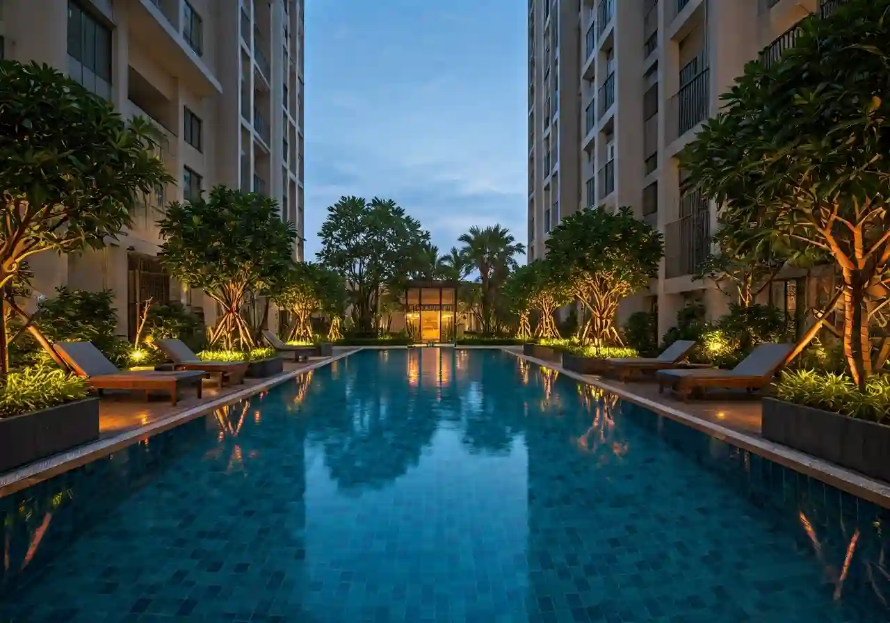Chung cu Xuan Mai Riverside - tien ich du an