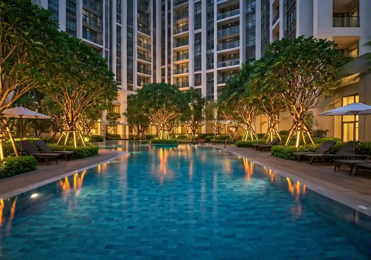 Chung cu Xuan Mai Spark Tower - tien ich du an