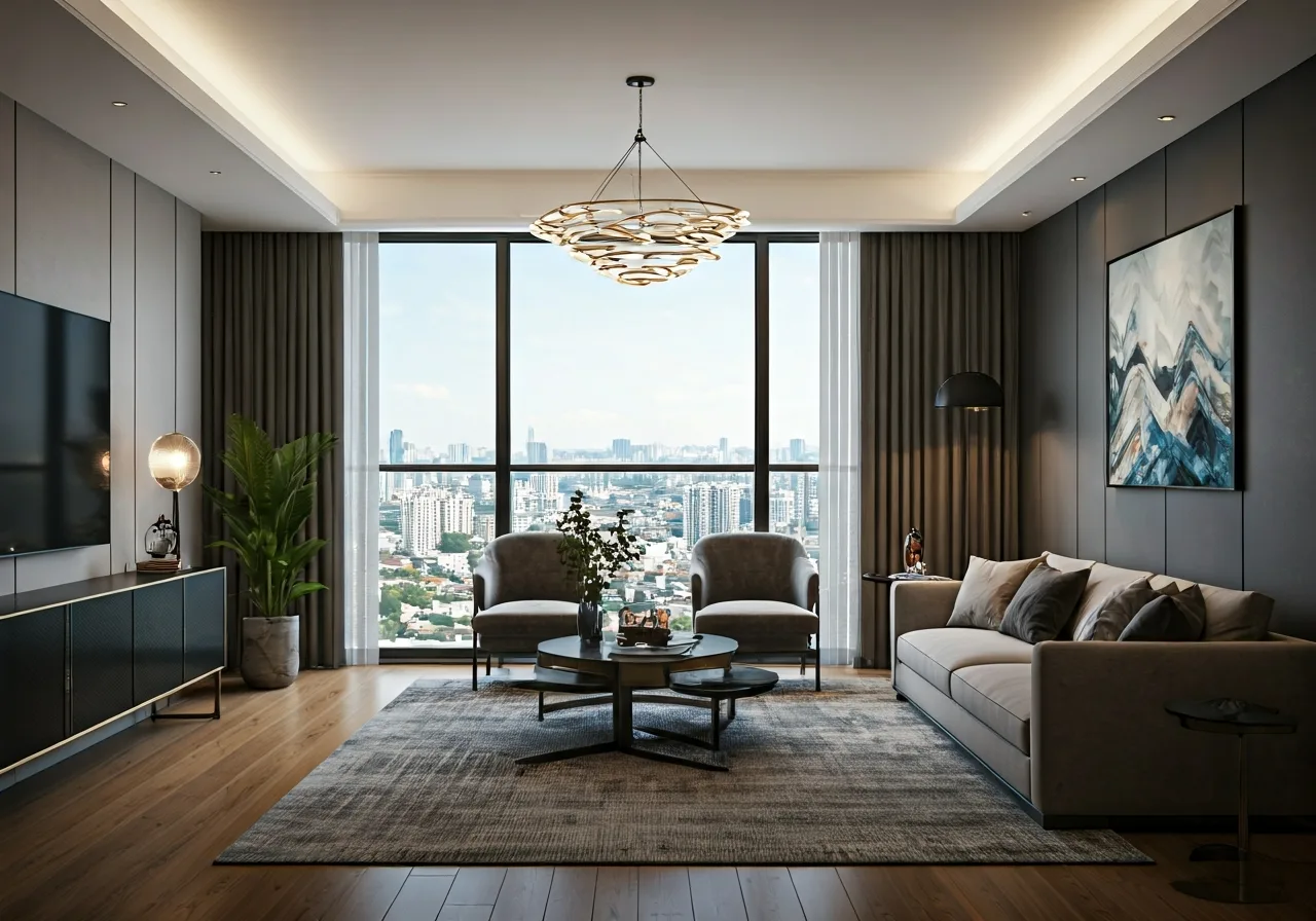 Chung cu Xuan Phuong Residence - noi that can ho