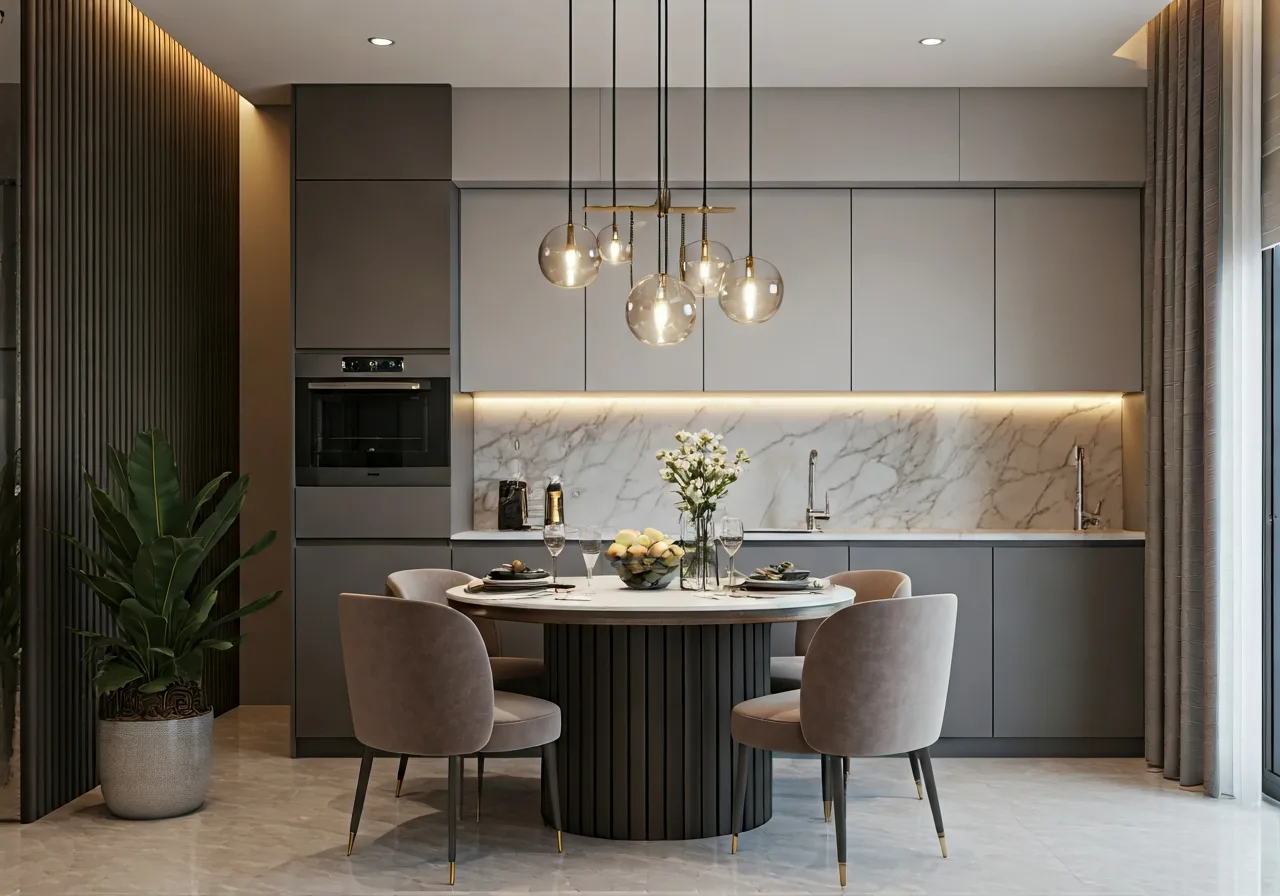 Chung cu Xuan Phuong Residence - thiet ke bep