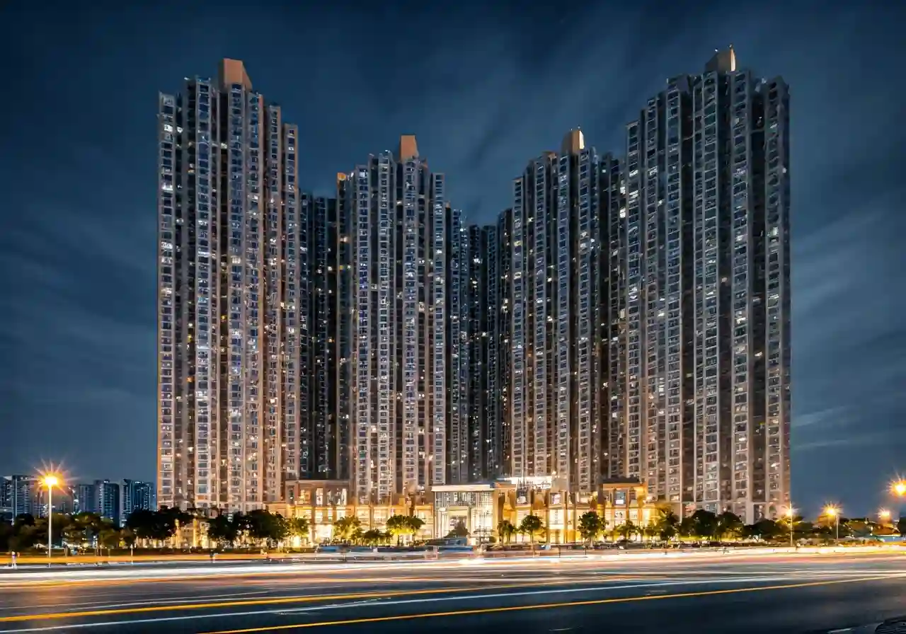 Chung cu Xuan Phuong Residence - canh dem