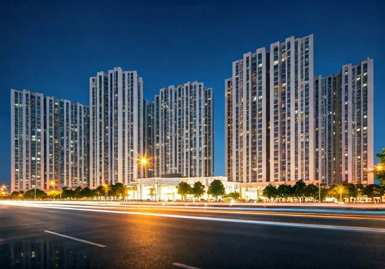 CT14 Mandala Hong Ha Eco City Du an can ho tai Ha Noi - canh dem