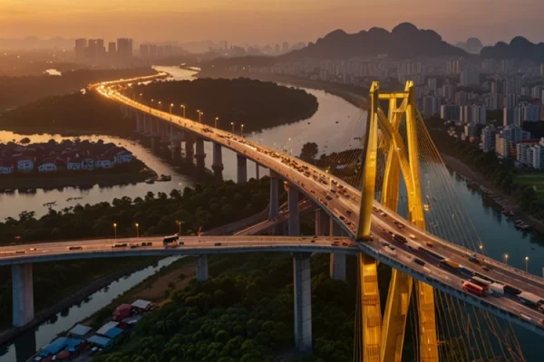 đang thi công xây dựng trở lại, vì sao nhà thầu cầu Vỹ Dạ vẫn bị chấm dứt hợp đồ