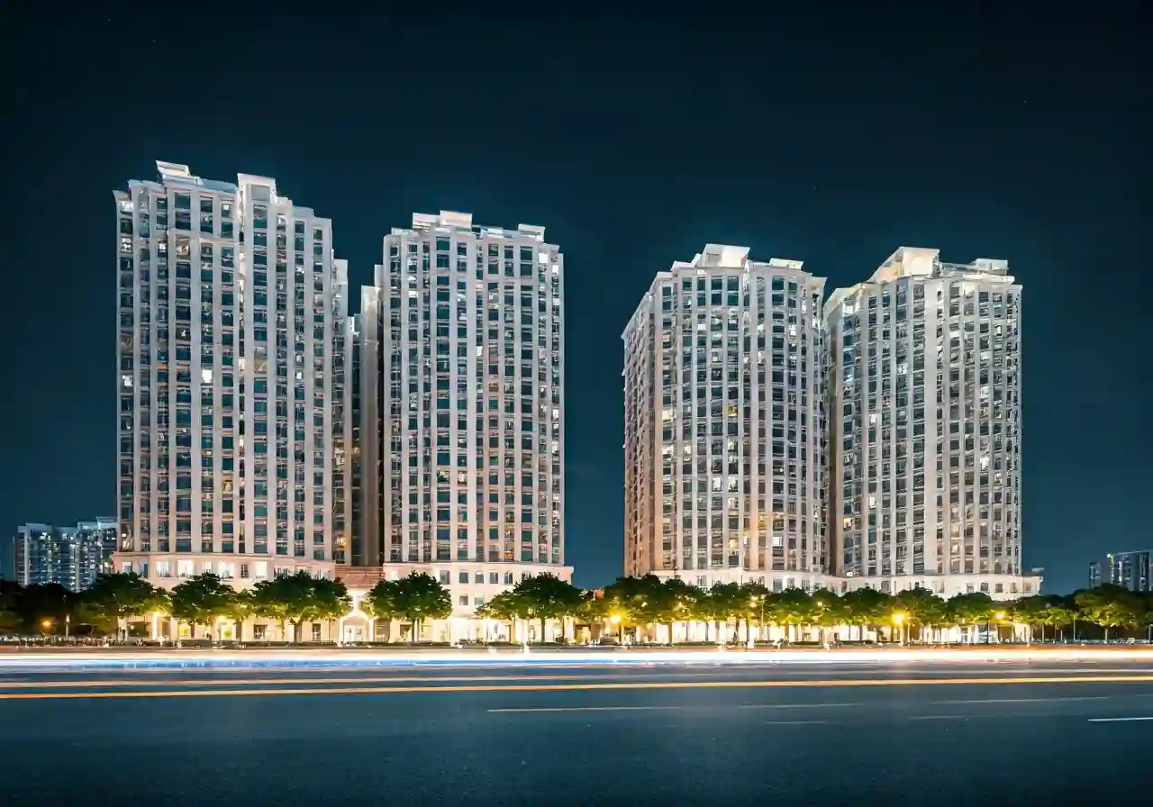 Dream House Du an nha o xa hoi tai Ca Mau - canh dem